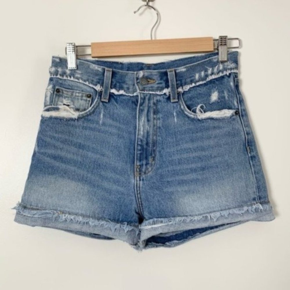 Carmar Distressed Denim Shorts